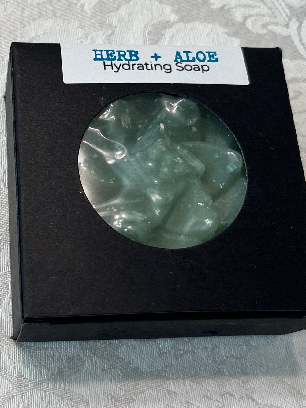 Hydrating Soap with Herb and Aloe - Handcrafted